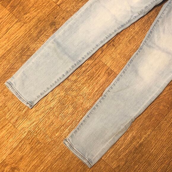 J. Crew Mercantile Light Wash Skinny Denim Blue Jeans Size 27 - Picture 4 of 12